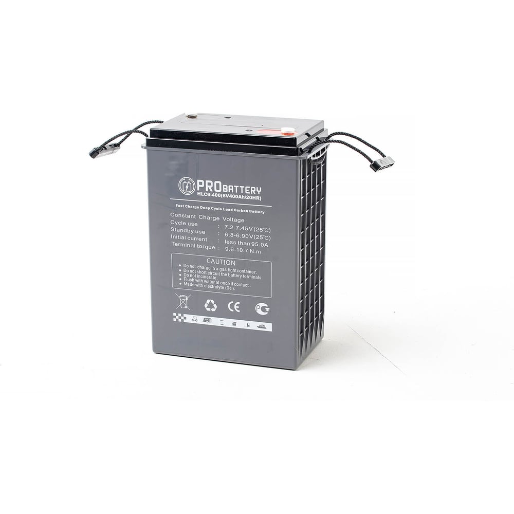Изображение товара Аккумулятор PROBATTERY HLC6-400 гелевый для погрузчиков и штабелеров