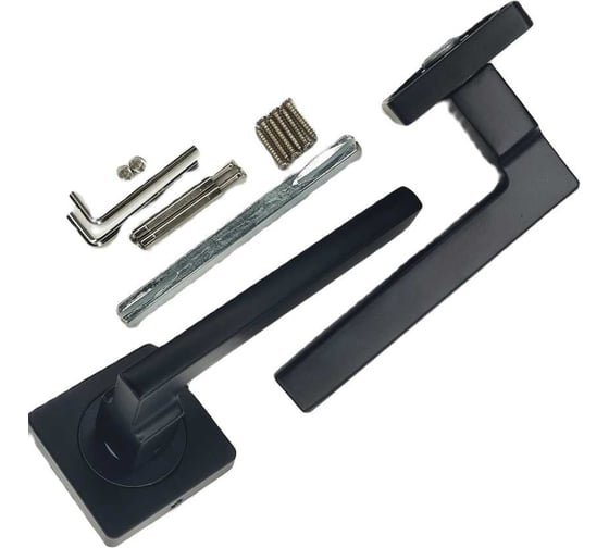 Изображение товара Ручка на раздельном основании BASARA r06.031 mbp (white box, no logo, 110 кв. черный матовый) 40072