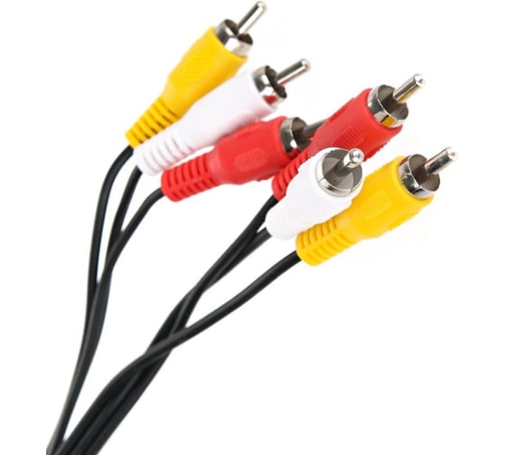 Изображение товара Соединительный кабель Telecom 3xRCA /M/-3xRCA /M/, 1,5m TAV7150-1.5M