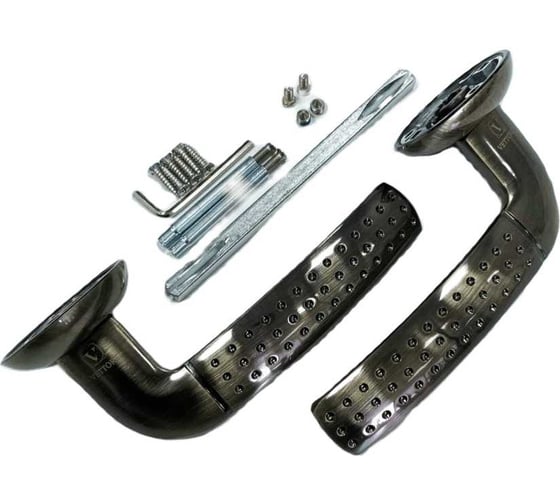 Изображение товара Ручка на раздельном основании BASARA r07.026 ab (white box,no logo, 110 кв. бронза) 40080