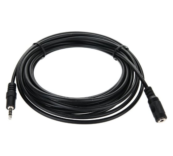 Изображение товара Удлинительный кабель Telecom3.5 Jack /M/-3.5 Jack /F/, стерео, аудио, 5м TAV7179-5M