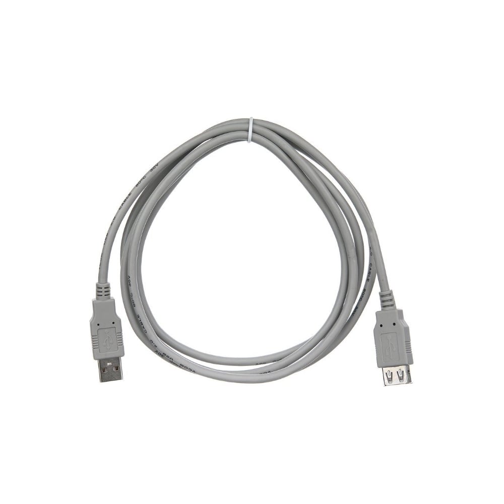 фото Удлинительный кабель vcom usb2.0 am/af 1.8m /cu202-g/ cu202-g-1.8m