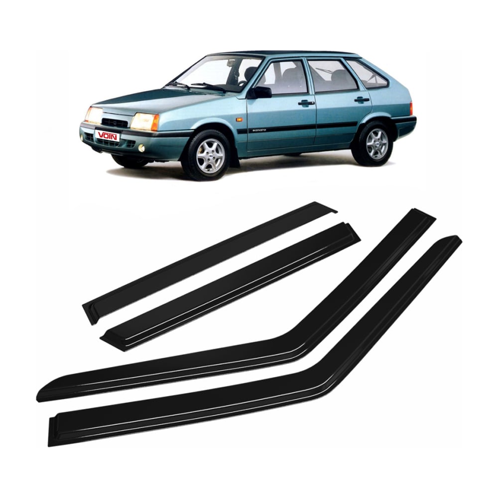 Изображение товара Дефлекторы окон VOIN для ВАЗ 2109, накладные, 4 шт.