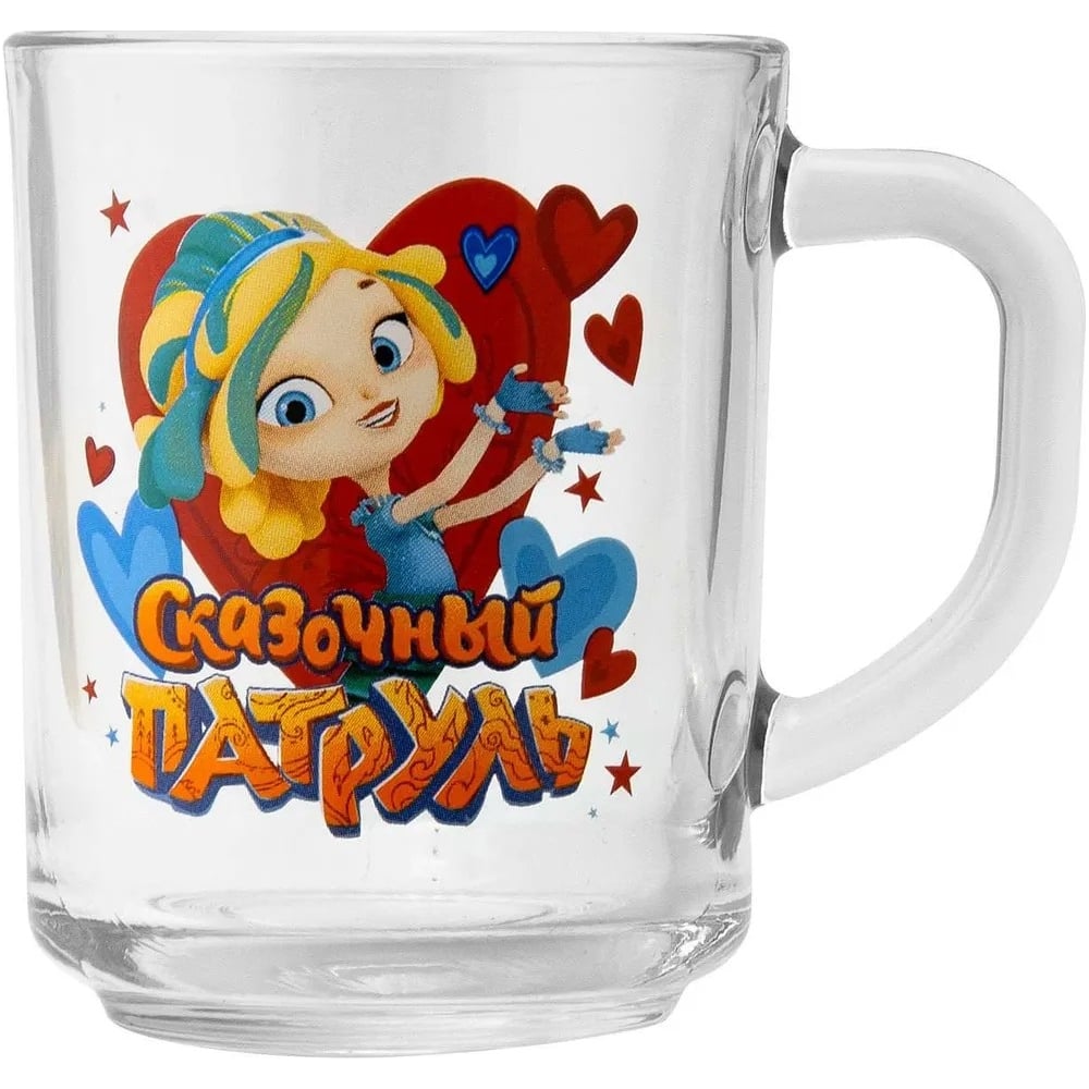 Изображение товара Кружка ND Play сказочный патруль, снежка, в подарочной упаковке, 250 мл, стекло 282146
