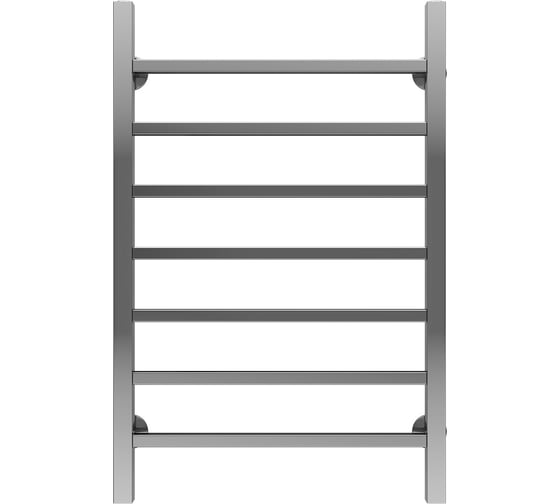 Изображение товара Водяной полотенцесушитель Azario ANCONA 500/800 7 квадратных перекладин, 1"-1/2", полированный 00088196