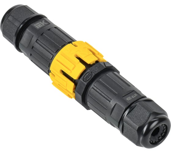 Изображение товара Коннектор кабельный герметичный IEK wtp-204 3 pin ip68 UWC30-I-020-3-68