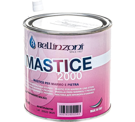 Изображение товара Полиэфирный клей Bellinzoni Transp Solido 00 медовый/густой 0,75л 004.210.7202