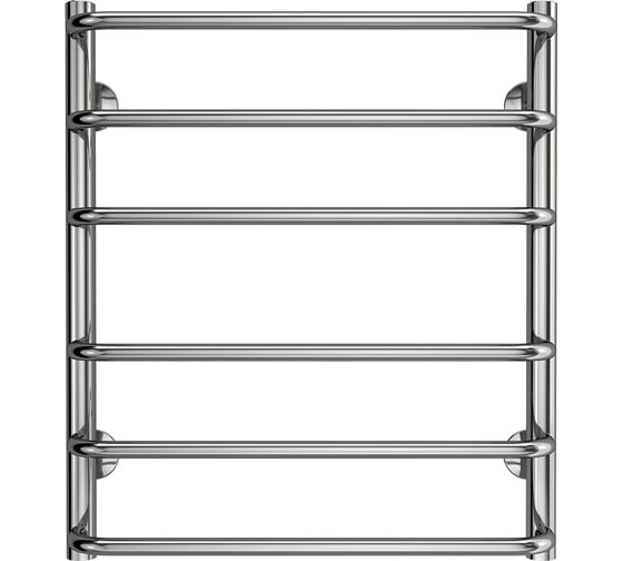 Изображение товара Водяной полотенцесушитель Azario FERRARA 500/600 6 перекладин, 1"-1/2", полированный 00088191