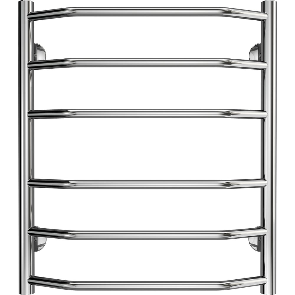Изображение товара Водяной полотенцесушитель Azario RAVENNA 500/600, хром, 6 перекладин, диагональное подключение