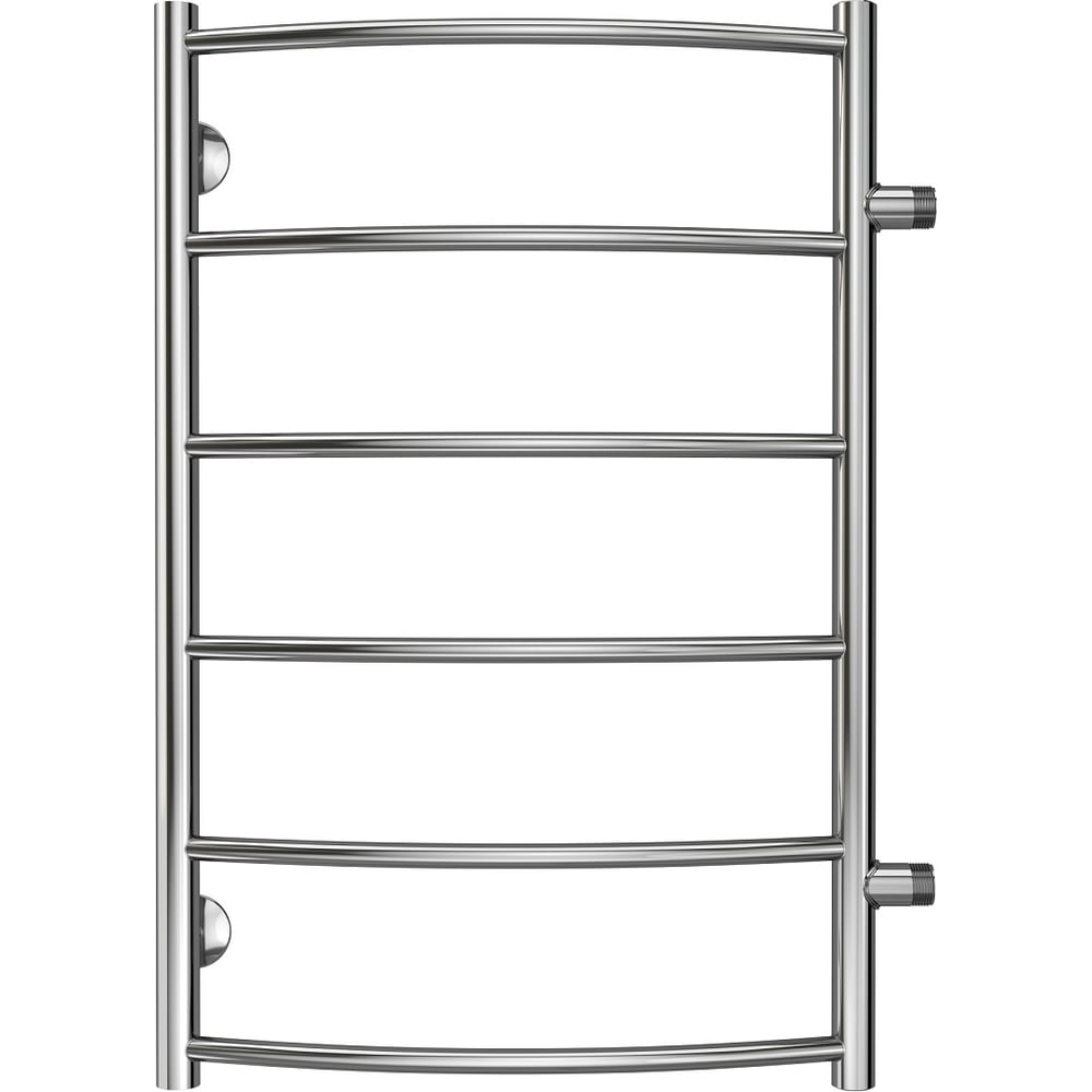 Изображение товара Водяной полотенцесушитель Azario VERONA 500/800 6 перекладин боковое подключение хром