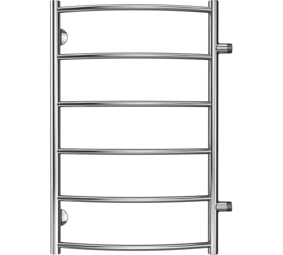 Изображение товара Водяной полотенцесушитель Azario VERONA 500/800 6 перекладин, боковое подключение, 1"-1/2", полированный 00088183