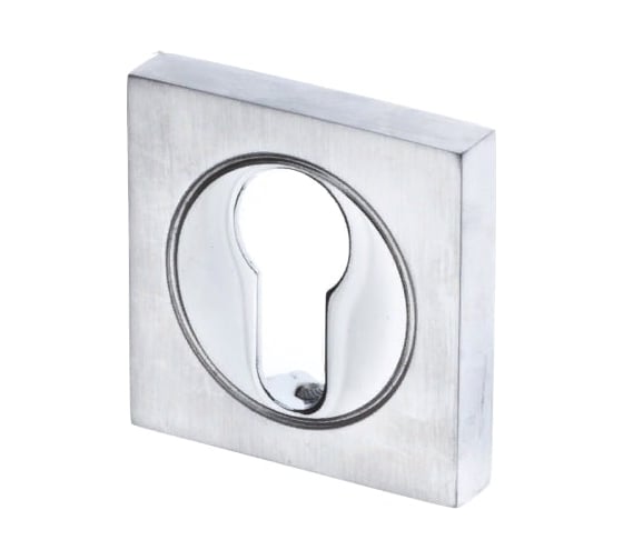 Изображение товара Розетка DOORLOCK DL M03/S PZ OC/SCB полиров./матированный хром, квадратная розетка 73577