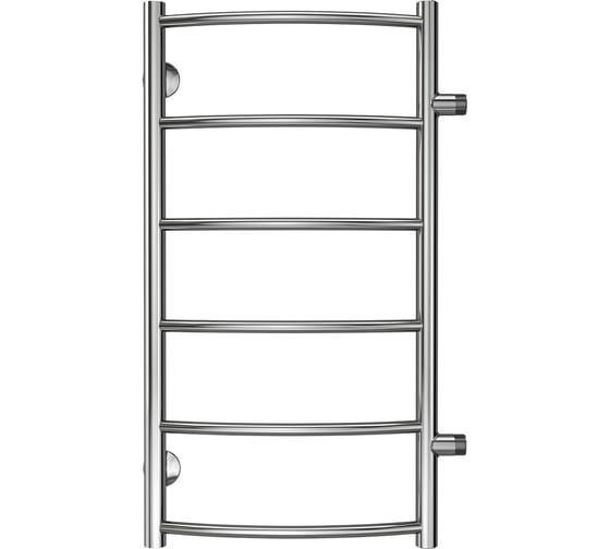 Изображение товара Водяной полотенцесушитель Azario VERONA 400/800 6 перекладин, боковое подключение, 1"-1/2", полированный 00088182