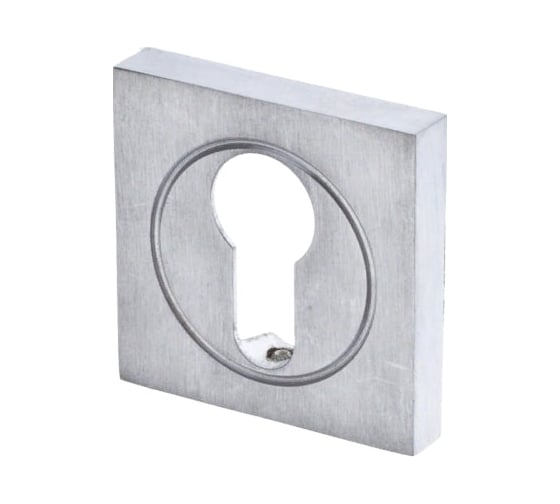 Изображение товара Розетка DOORLOCK DL M03/S PZ SCB матированный хром, квадратная розетка 73578