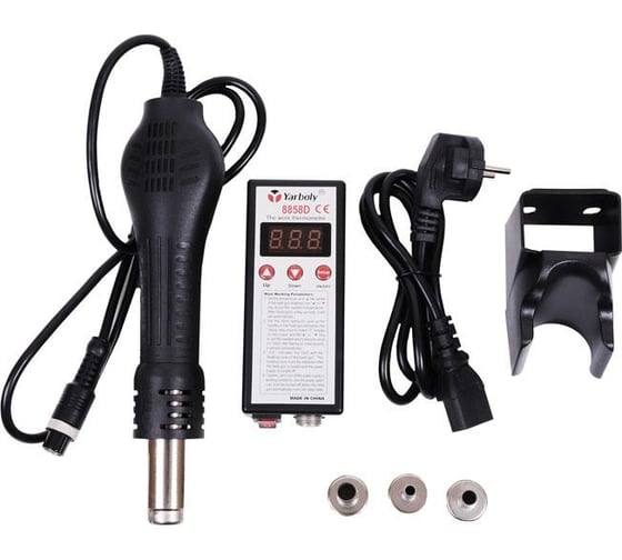 Изображение товара Цифровой портативный паяльный фен YARBOLY 8858D YR8858D