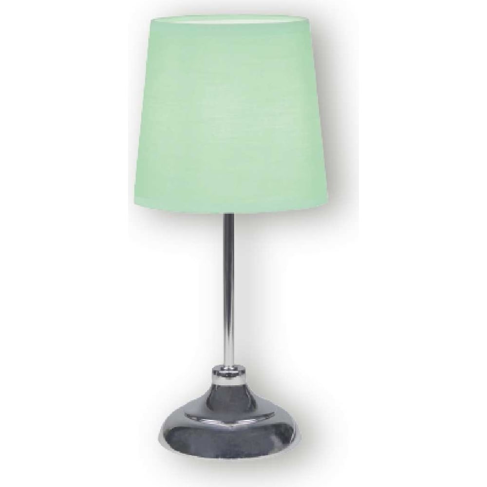 Изображение товара Декоративный настольный светильник Фарлайт 'трапеция' салатовый E14