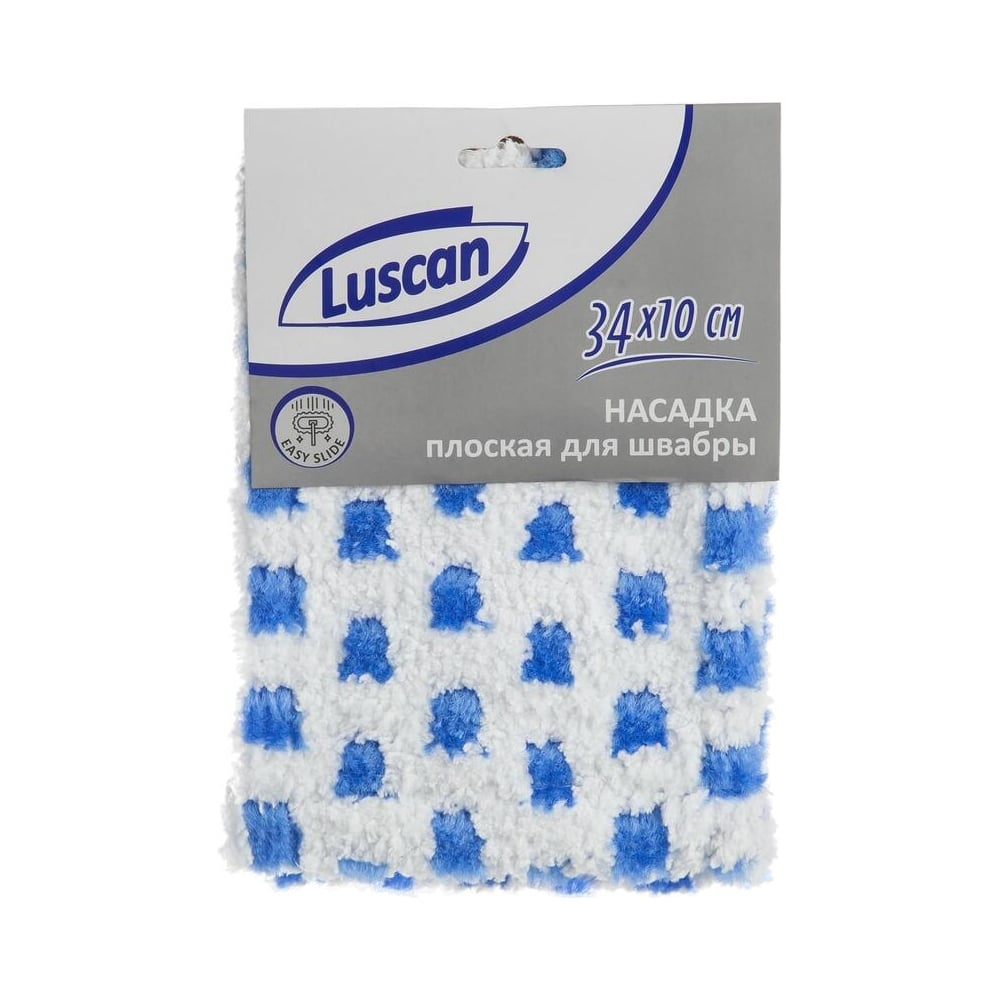 Изображение товара Насадка моп Luscan 34x10 см из микрофибры для пола