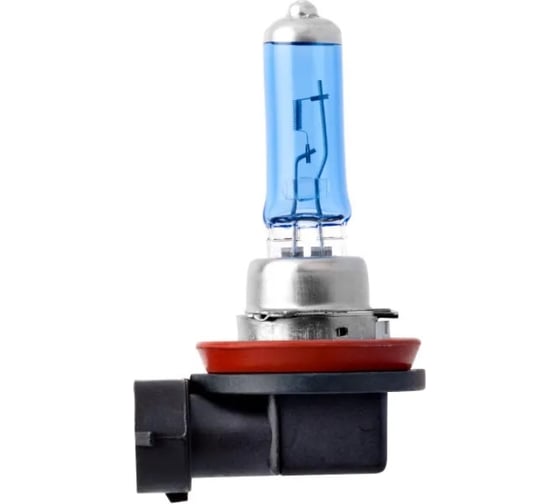 Изображение товара Автомобильная лампа МАЯК Super White+30% Н8, 12V, 35W, PGJ19-1, блистер 52820SW/BL
