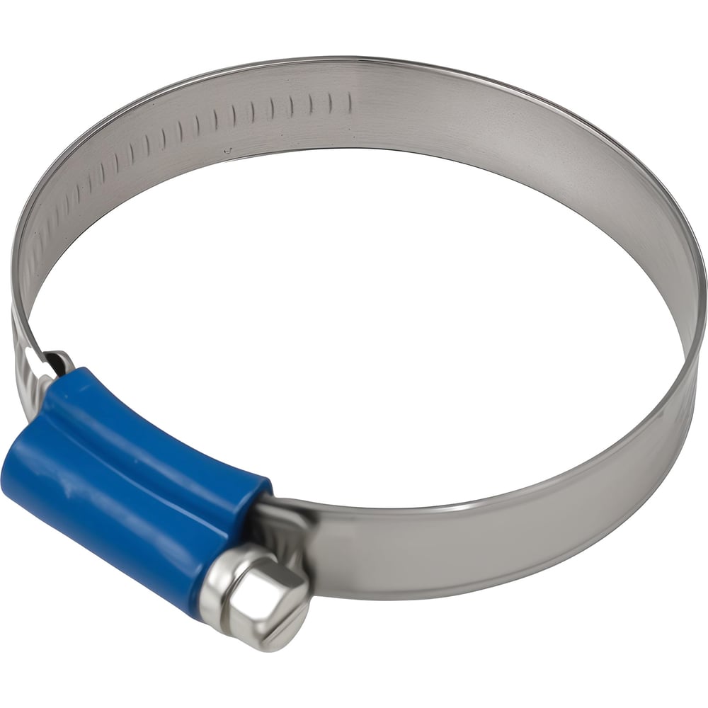 Изображение товара Хомут КРЕП-КОМП АБА 50-65/12 червячный оцинкованный для крепления труб и кабелей