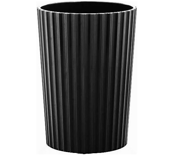 Изображение товара Стакан для зубной щетки PRIMANOVA Nely черный, 9x9х14 см, пластик M-SA15-06