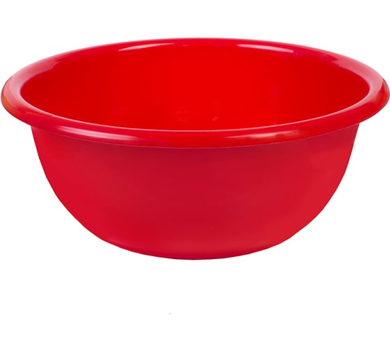 Изображение товара Таз круглый Мультипласт Групп классика 12 л, 10 красный MPG8935