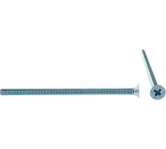 Изображение товара Потайной винт КРЕП-КОМП цинк DIN965 4х65 25шт вп465мф