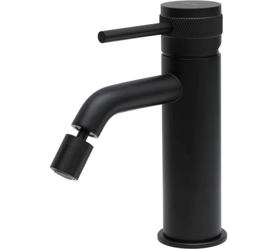 Изображение товара Cмеситель для биде ALLEN BRAU 5.31A04-31 PRIORITY 3.0 излив 122 мм, Kerox, черный матовый (296337)  00296337