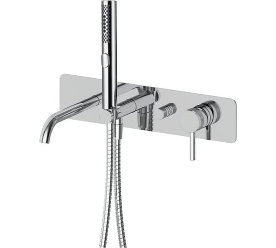 Изображение товара Встриваемый смеситель для ванны ALLEN BRAU 5.31A05-00 PRIORITY 3.0 излив 200 мм, Kerox, Easy box, хром (296339) 00296339