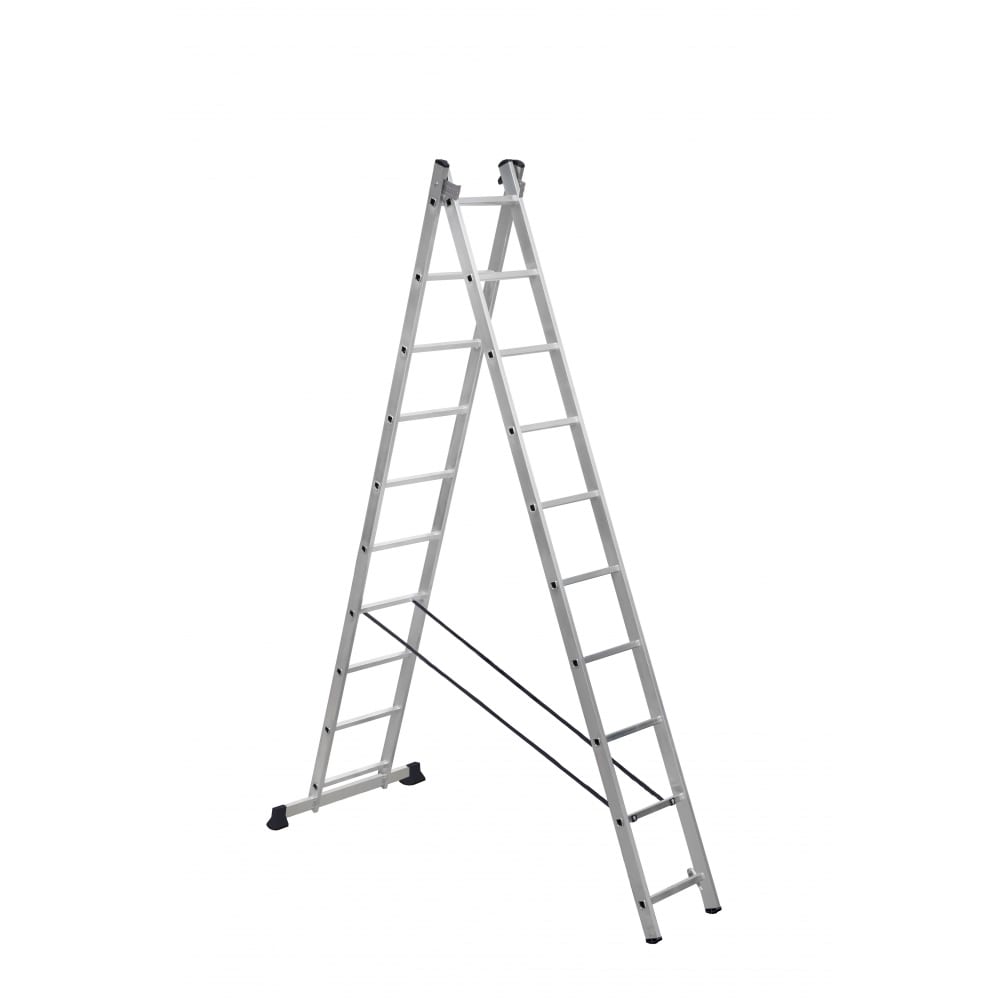 Алюминиевая двухсекционная лестница Scala scala