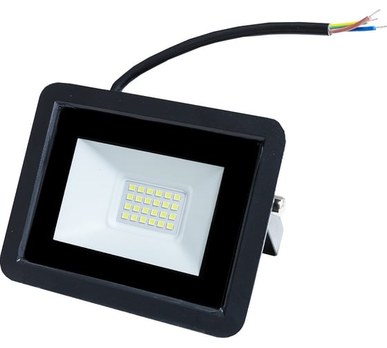 Изображение товара Прожектор светодиодный Сириус А SFL 30W 125x75x30мм 6500K 2400Лм IP65 СириусА SFL-30W-B-65K-2