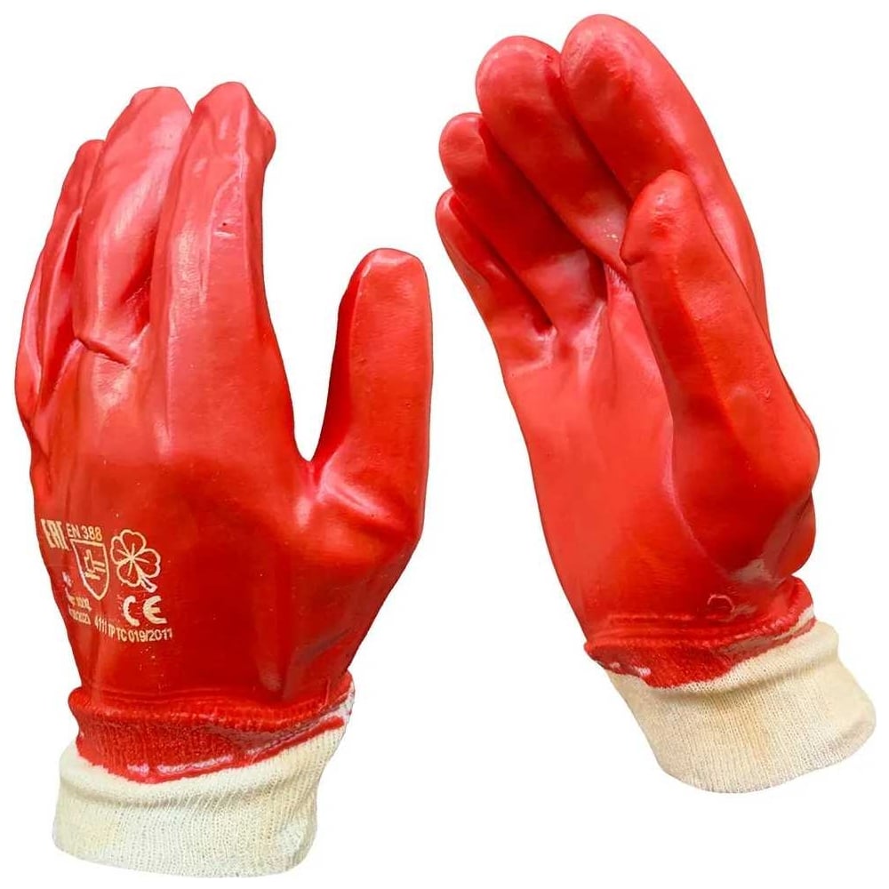 Изображение товара Перчатки маслобензостойкие х/б с ПВХ покрытием Master-Pro МЕССИ размер 10