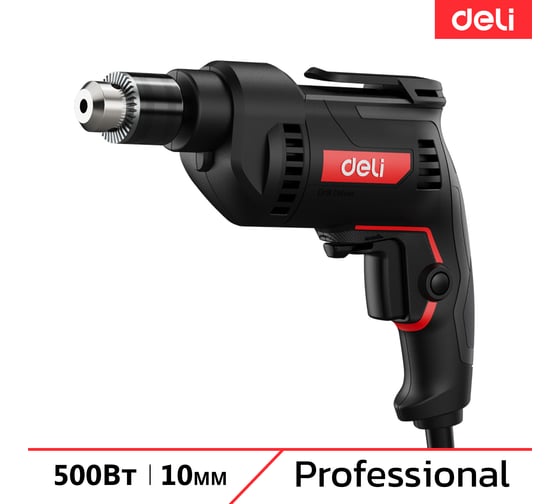 Изображение товара Профессиональная сетевая безударная дрель DELI DE-DZ10-2 134511