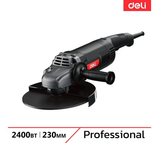 Изображение товара Профессиональная угловая шлифмашина болгарка DELI DE-JM230-2E 142594