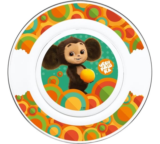 Изображение товара Тарелка ND Play чебурашка, 19,5 см, стекло 307115