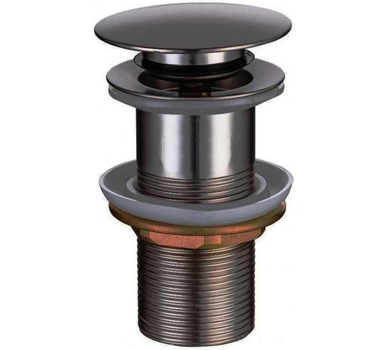 Изображение товара Донный клапан ALLEN BRAU PRIORITY Round 1 1/4", без перелива, сталь/латунь, графит брашированный 5.31024-MG 00323758