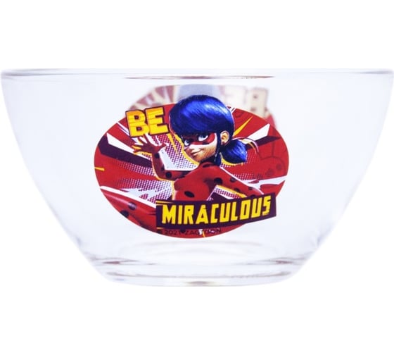 Изображение товара Салатник ND Play леди баг и супер кот комиксы, 12.5 см, стекло 295328