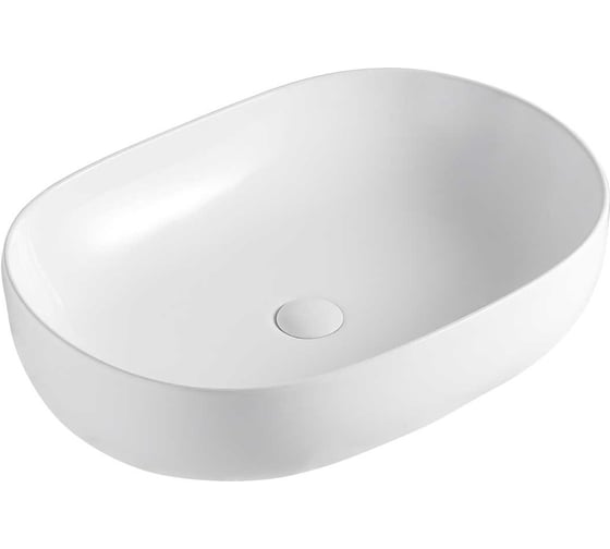 Изображение товара Накладная раковина ORANGE санфарфор, белый глянец B08-600W