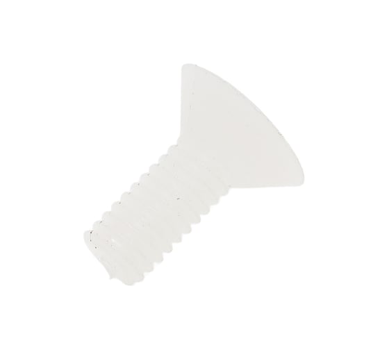 Изображение товара Винт с потайной головкой и крестообразным шлицем DINFIX DIN 965, полиамид (пластик), M4x10 мм, 10 шт. 00-0004305