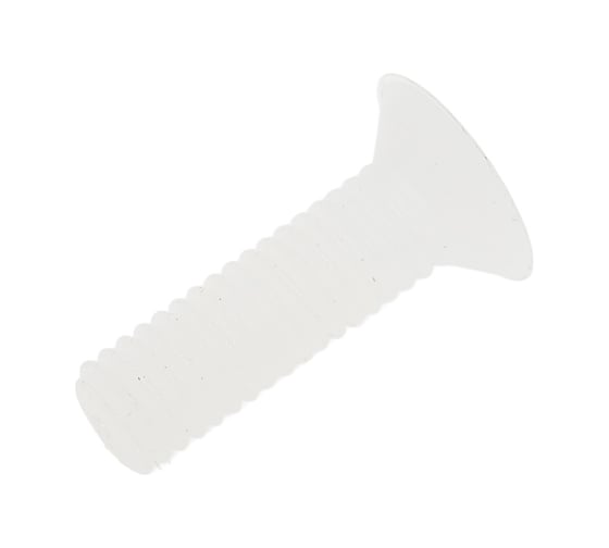 Изображение товара Винт с потайной головкой и крестообразным шлицем DINFIX DIN 965, полиамид (пластик), M6x20 мм, 1 шт. 00-0004325