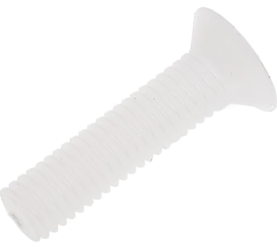 Изображение товара Винт с потайной головкой и крестообразным шлицем DINFIX DIN 965, полиамид (пластик), M5x20 мм, 1 шт. 00-0004316