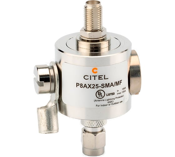 Изображение товара Устройство защиты от импульсных перенапряжений CITEL УЗИП для коаксиальных линий P8AX25-SMA/MF 60504