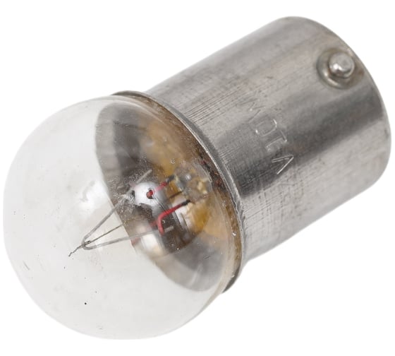 Изображение товара Автомобильная лампа МАЯК R10W, 24V, 10W, BA15s, упаковка 10 шт, габариты, поворот 4610017087824 62410/10