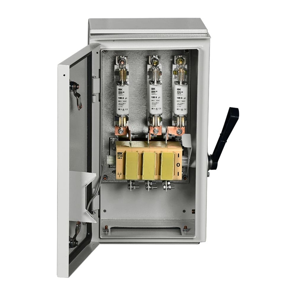 Изображение товара Ящик IEK ЯРП-100а на два направления IP54 металлический для электросетей
