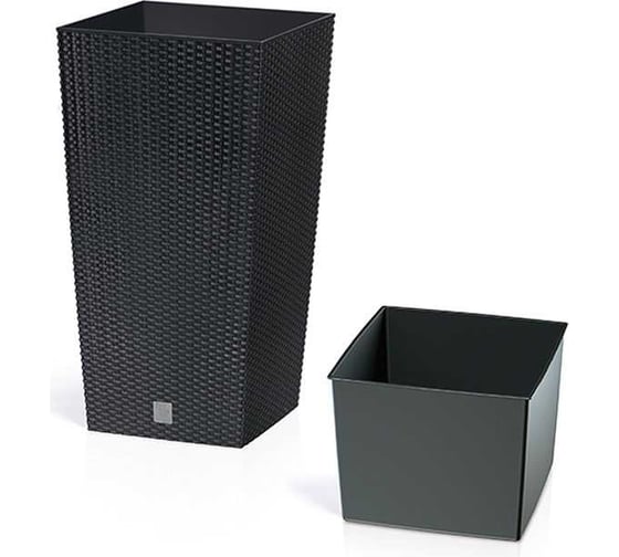 Изображение товара Кашпо для цветов Prosperplast RATO SQUARE DRTS400-S433