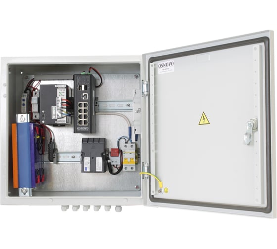 Изображение товара Уличный управляемый коммутатор OSNOVO (L2+) на 10 портов OS-44TB1(SW-80802/ILS(port 90W)) sct1371