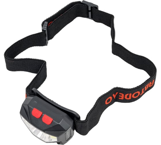 Изображение товара Фонарь налобный аккумуляторный сенсорный Автоdело (3,и источника) 180Lm, Li,ion 1000mAh () 44350 16333