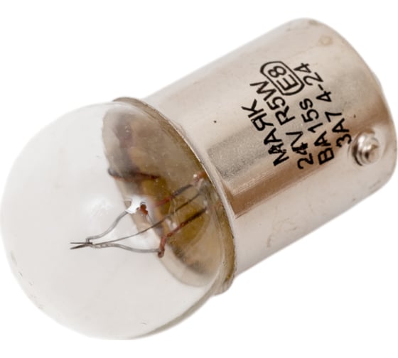 Изображение товара Автомобильная лампа МАЯК R5W, 24V, 5W, BA15s, габариты 4660007275441 62405