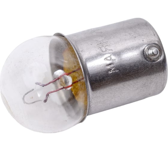 Изображение товара Автомобильная лампа МАЯК R5W, 12V, 5W, BA15s, упаковка 10 шт, габариты 4610017087763 61205/10