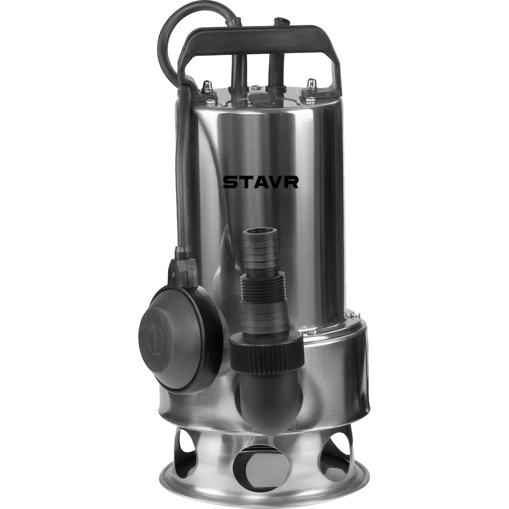 Изображение товара Насос погружной дренажный Ставр нпд-1100 мгв 1100 Вт для грязной воды Изображение товара Насос погружной дренажный Ставр нпд-1100 мгв 1100 Вт для грязной воды