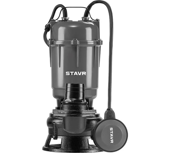 Изображение товара Насос погружной дренажный Ставр нпд-700ф, фекальный, 700 вт, 9050600421